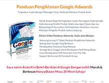 Tablet Screenshot of panduanadwords.com